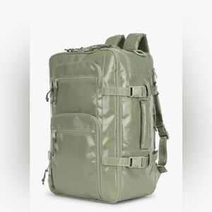 Calpak Terra 26L Laptop Duffel Backpack in Juniper (light green)